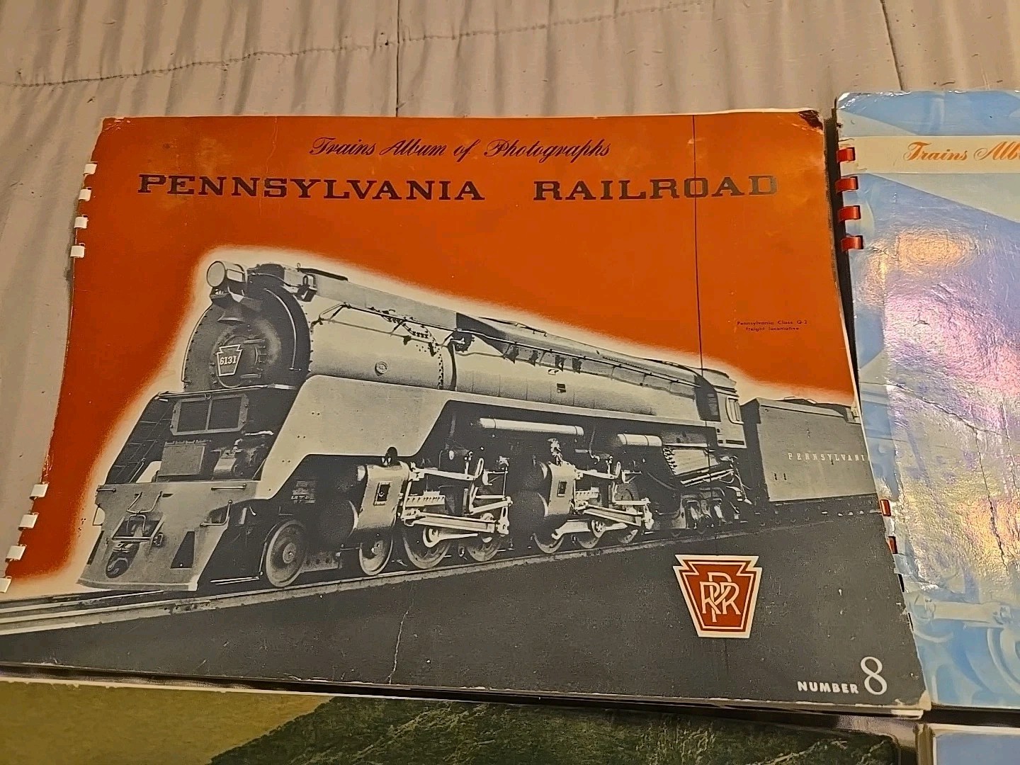 ESTATE: Vintage 1940’s Lot of 6 1st Edtion „Trains Album of Photographs“ Books