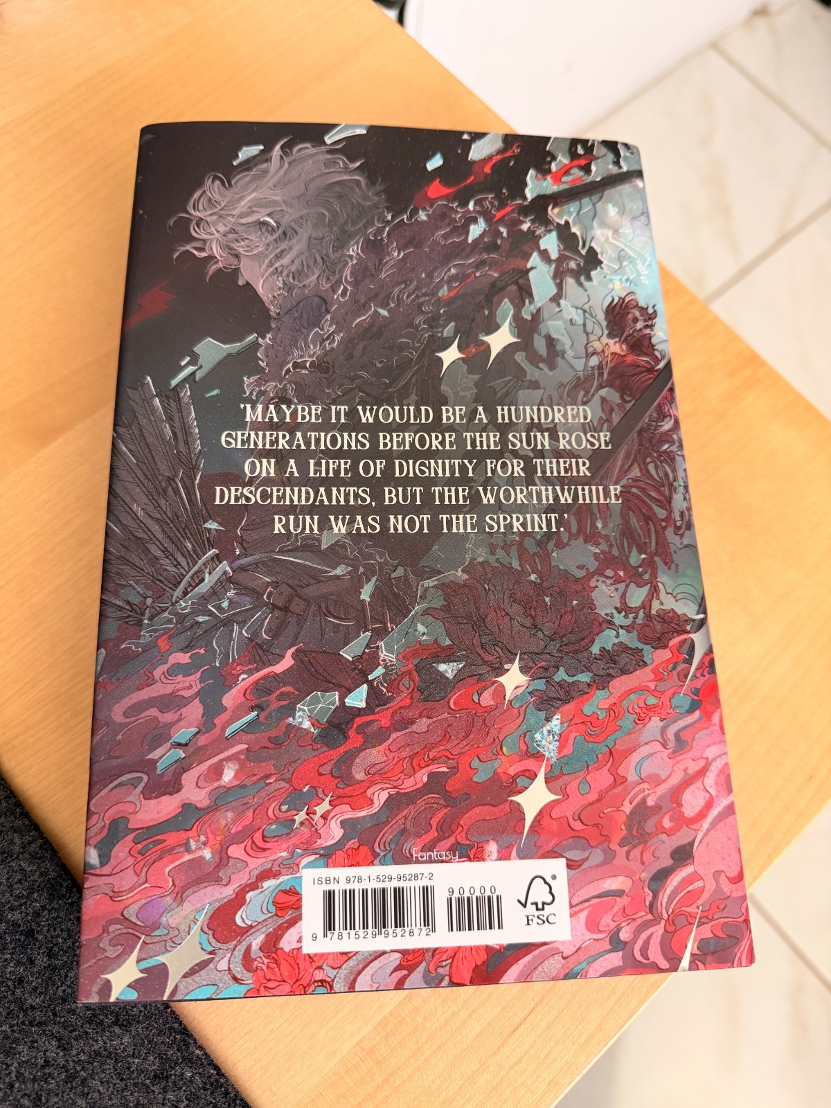 Blood Over Bright Haven M.L. Wang The Broken Binding UNSIGNED