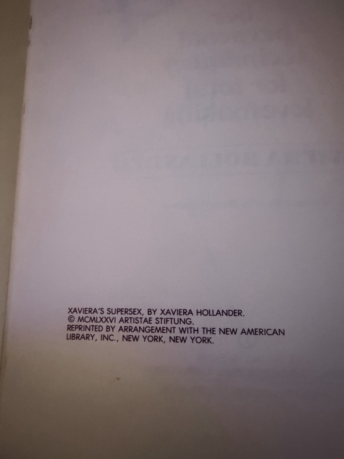 Hooker Sex Tips Secrets Xaviera Hollander 1st Ed Gay Sexual Techniques Book