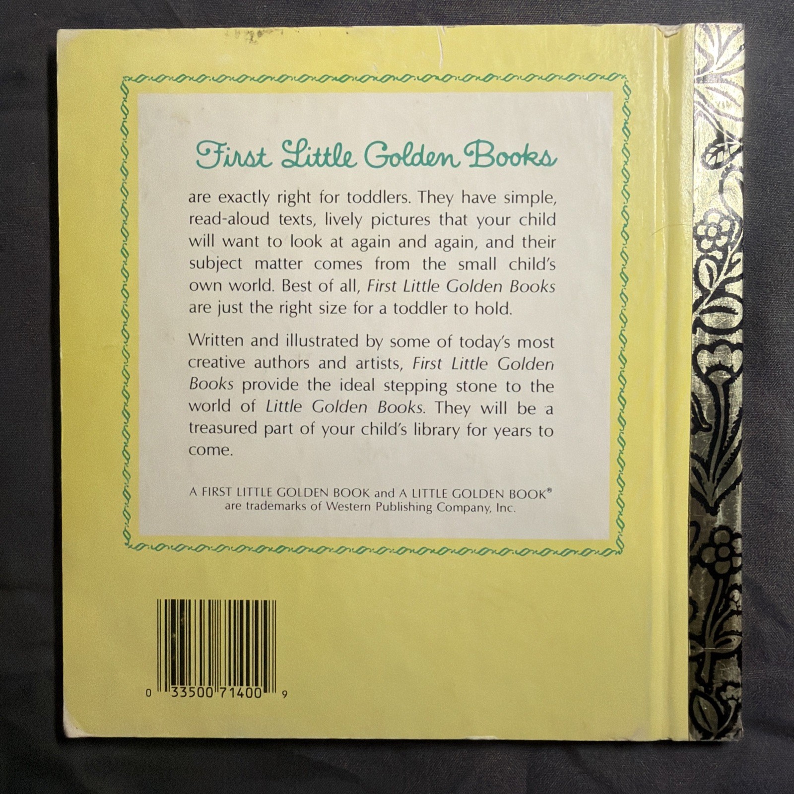 VINTAGE A FIRST LITTLE GOLDEN BOOK DISNEY’S PINOCCHIO 10152-22 1992 #83F