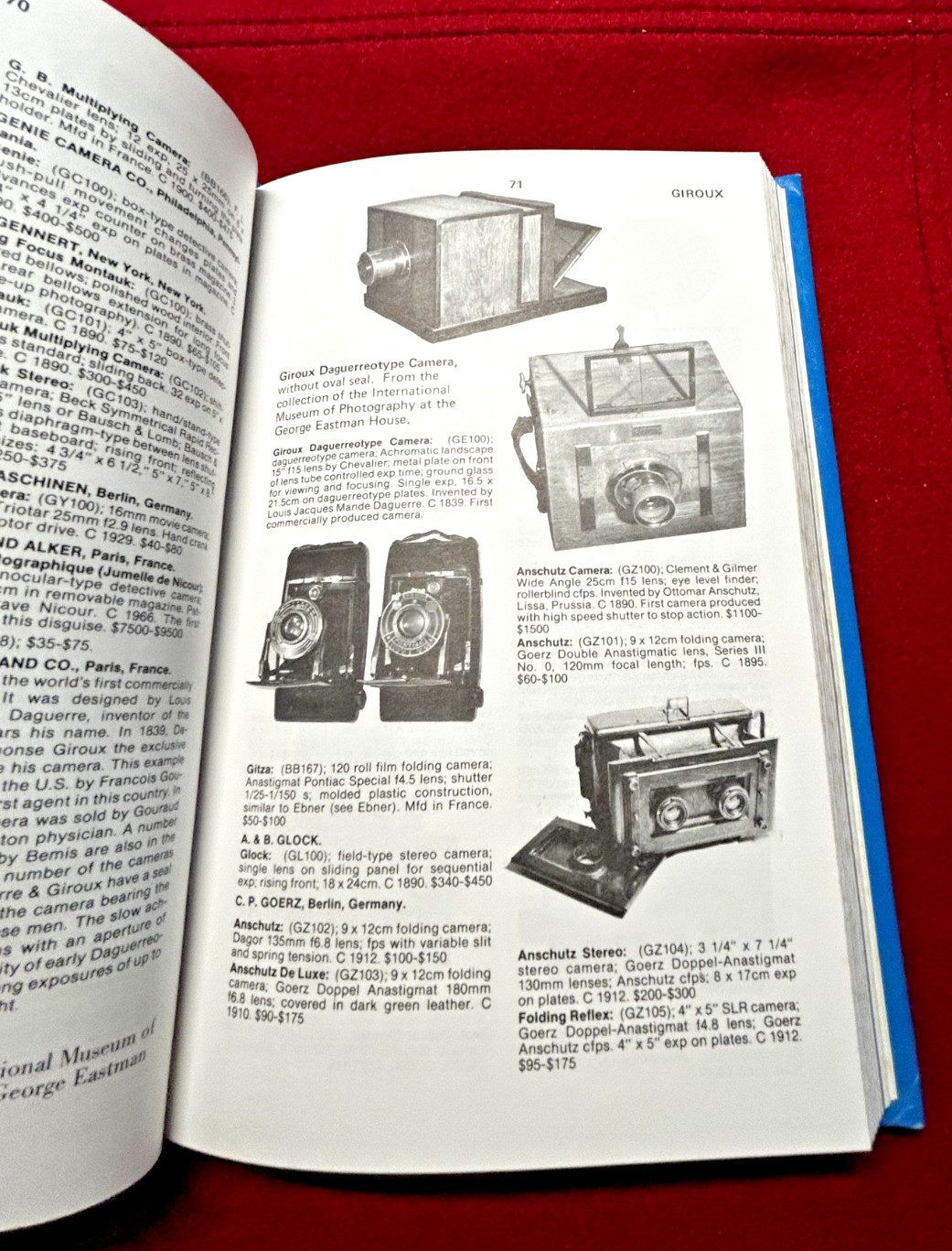 Blue Book Illustrated Price Guide to Collectible and Useable Cameras 2nd Mast Ed