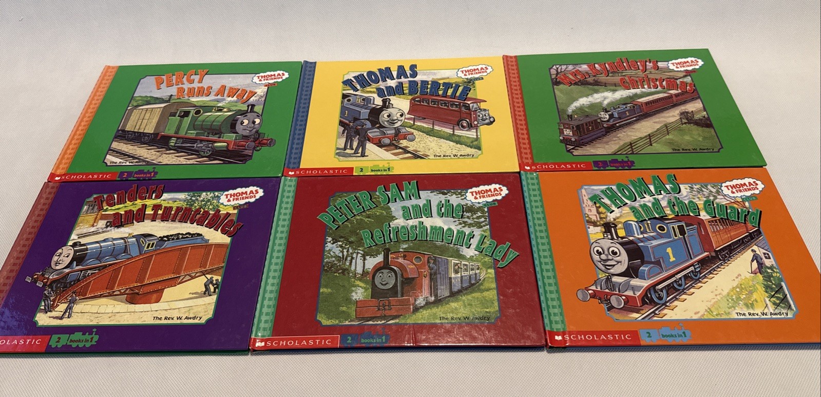 Thomas & Friends Club 2 Books In 1 Lot 23 Hardcover Stories Percy Harold Bertie