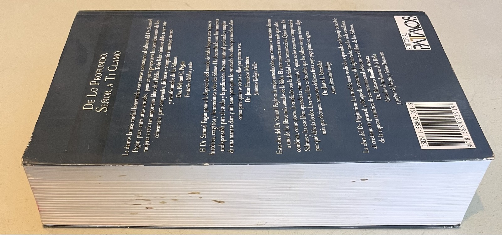 De lo profundo, Senor, a Ti clamo (Spanish Edition)
