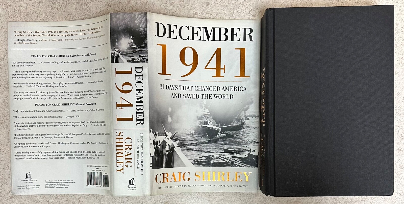 December 1941 : 31 Days That Changed America and Saved the World -HC -GOOD