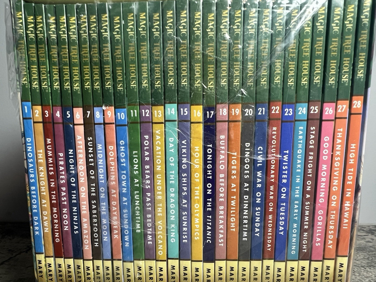 MAGIC TREE HOUSE MARY, POPE OSBORNE A LIBRARY OF BOOKS 1-28 BRAND NEW SEALED