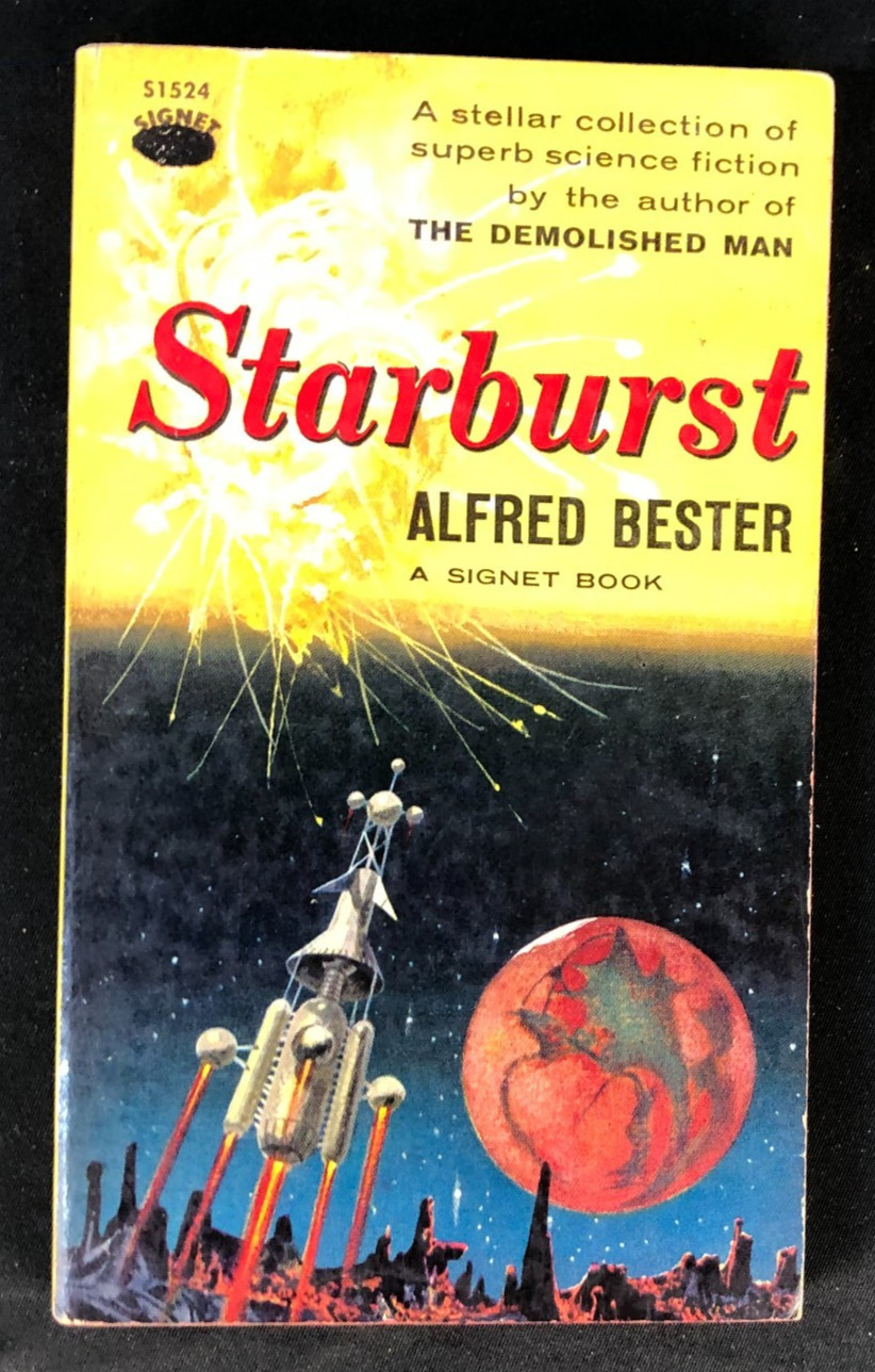 Vintage Signet Science Fiction Paperback Lot of 7 Alfred Bester Aldous Huxley