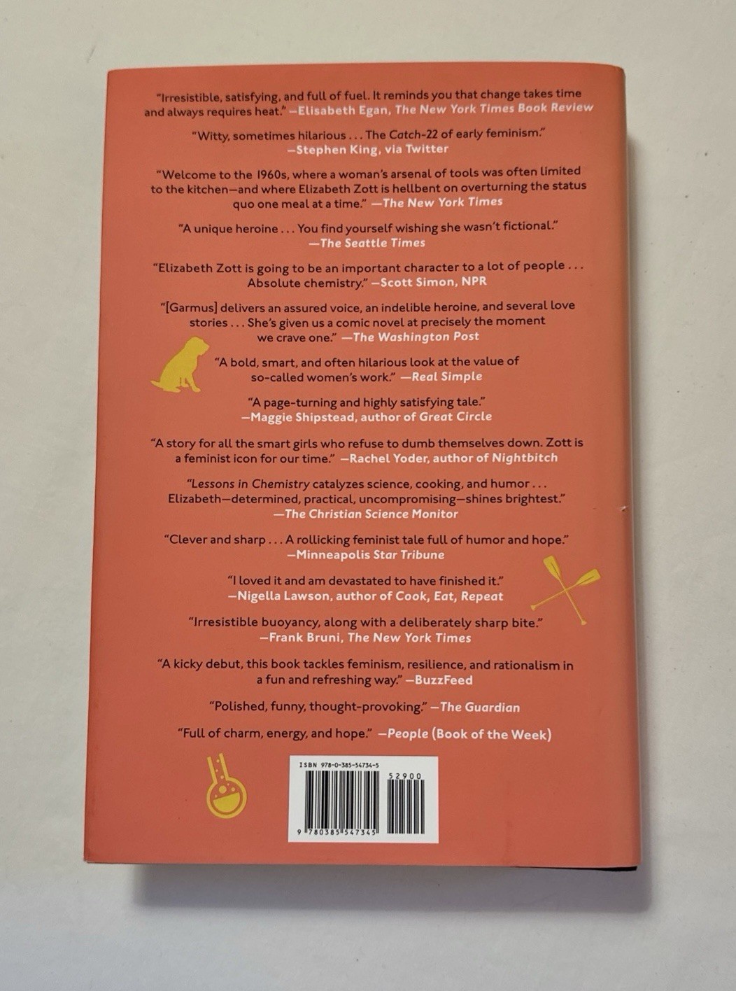 Signed 1st Edition Lessons in Chemistry by Bonnie Garmus Hardcover First Ed 2022
