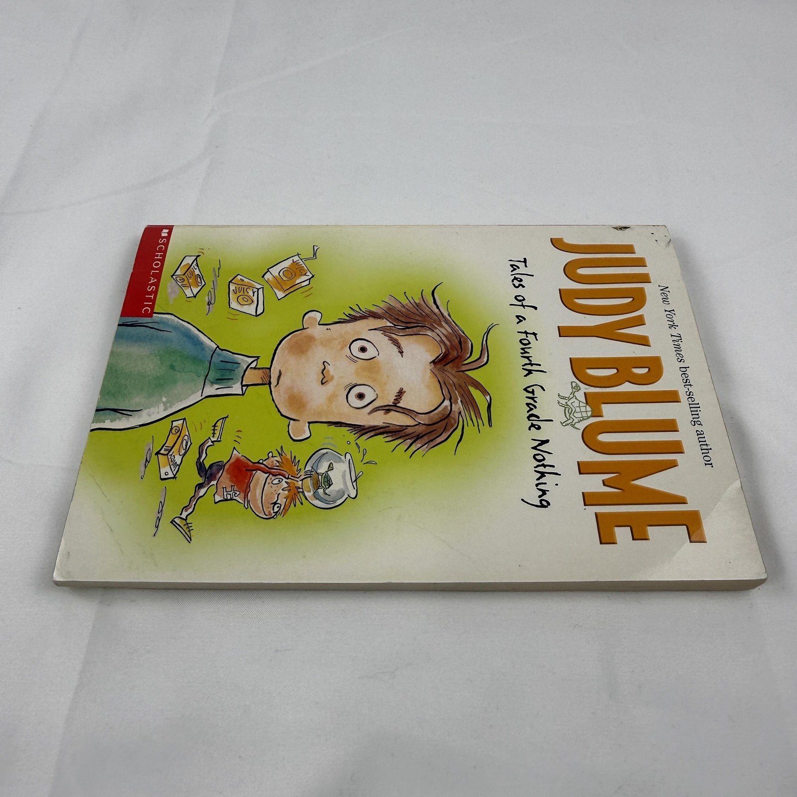 Tales Of A Fourth Grade Nothing Judy Blume Scholastic White PB Kids Humor