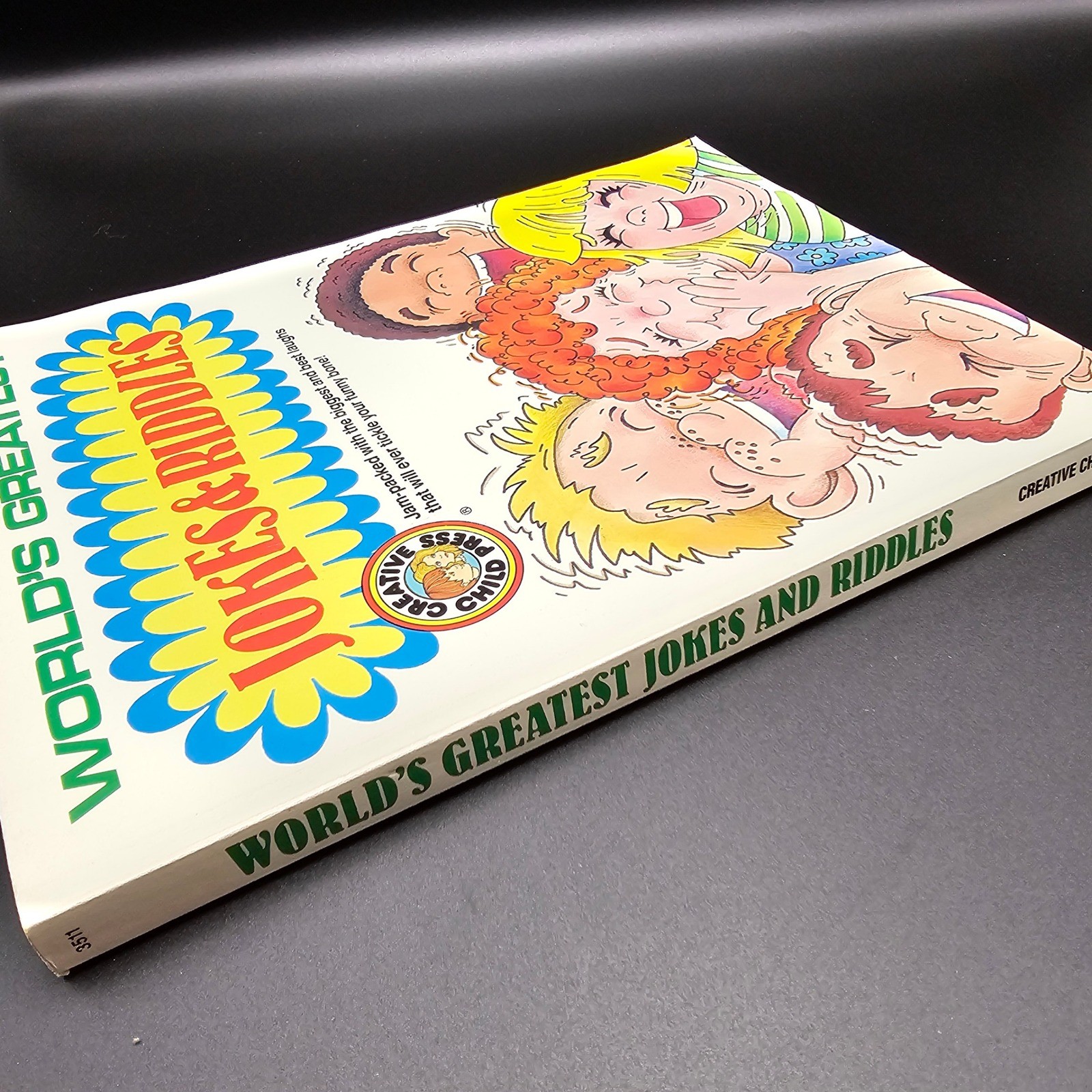 Vintage Worlds Greatest Jokes Riddles Creative Child Press Book Lots of Laughs