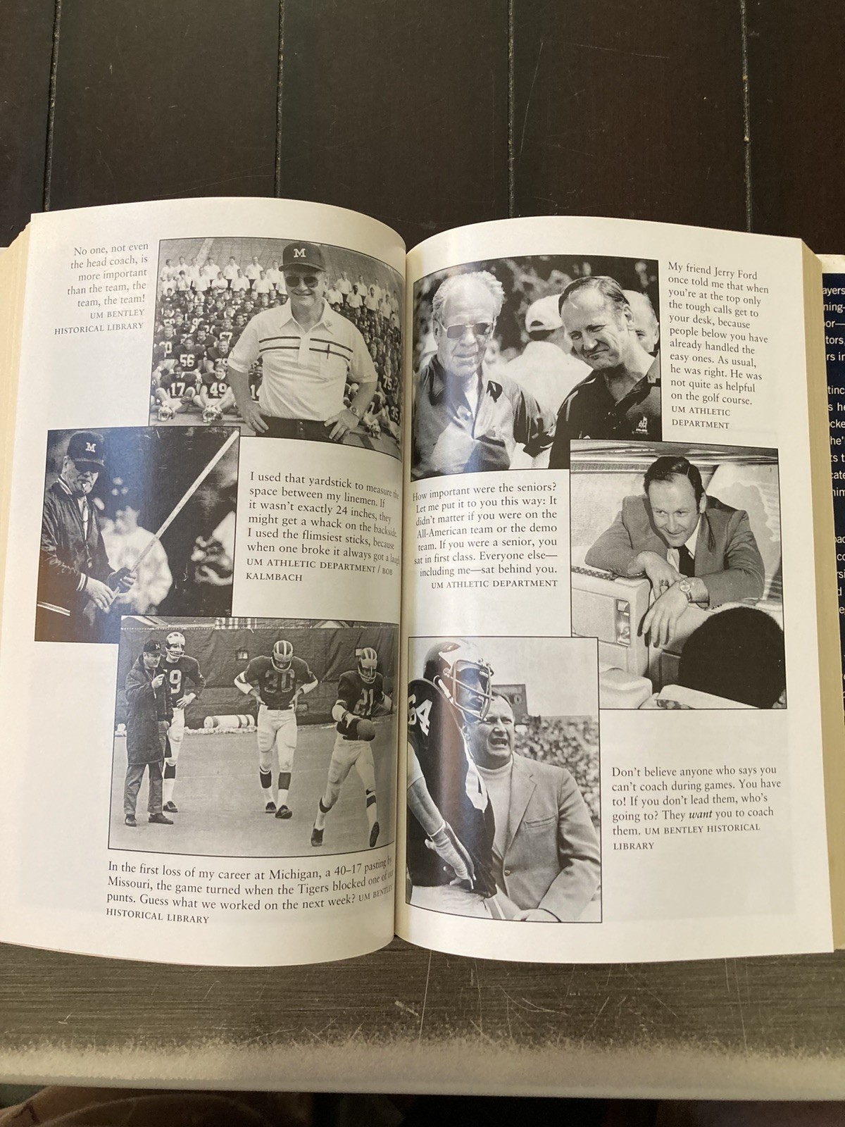 Bo’s Lasting Lessons by Schembechler/Bacon 2007 Signed First Edition Hardcover