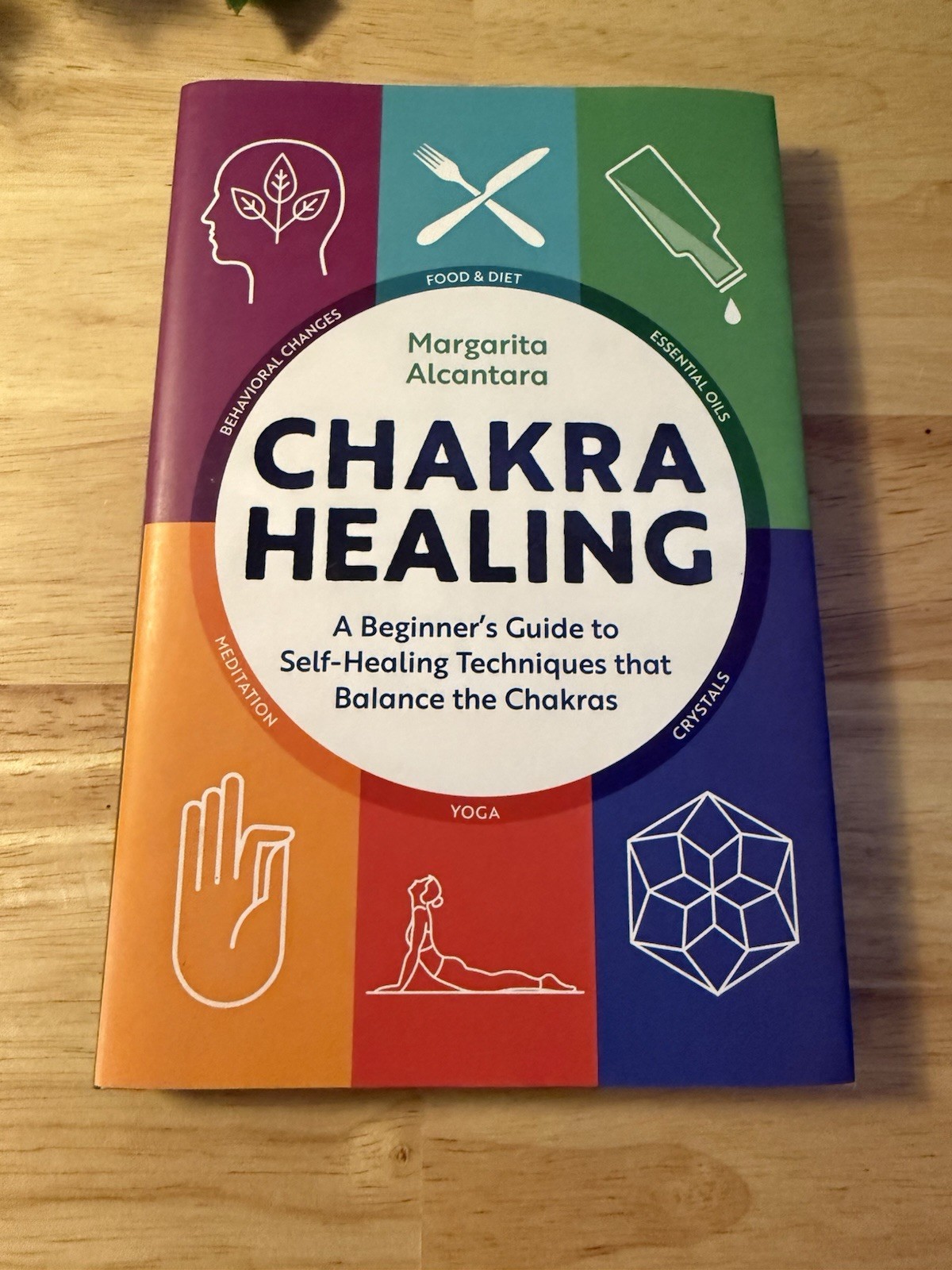 Chakra Healing by Margarita Alcantara Hardcover Illustrated Fall River Press