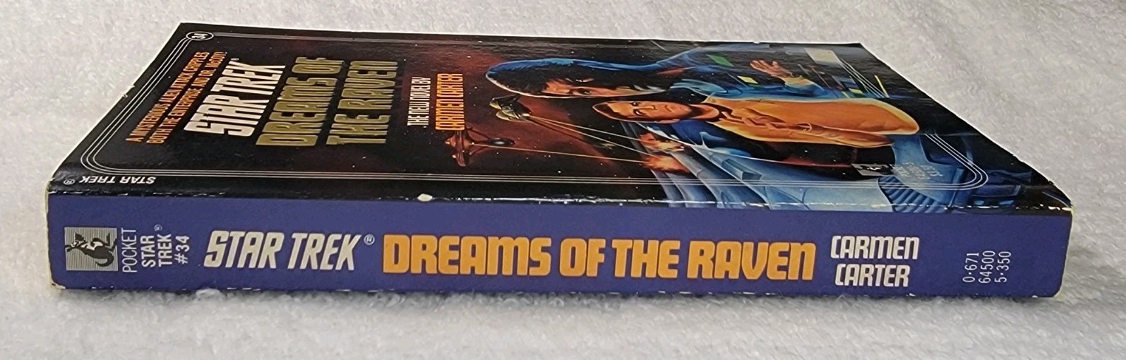 Star Trek Dreams of the Raven by David A. Carter (1987, Mass Market) Unread Copy