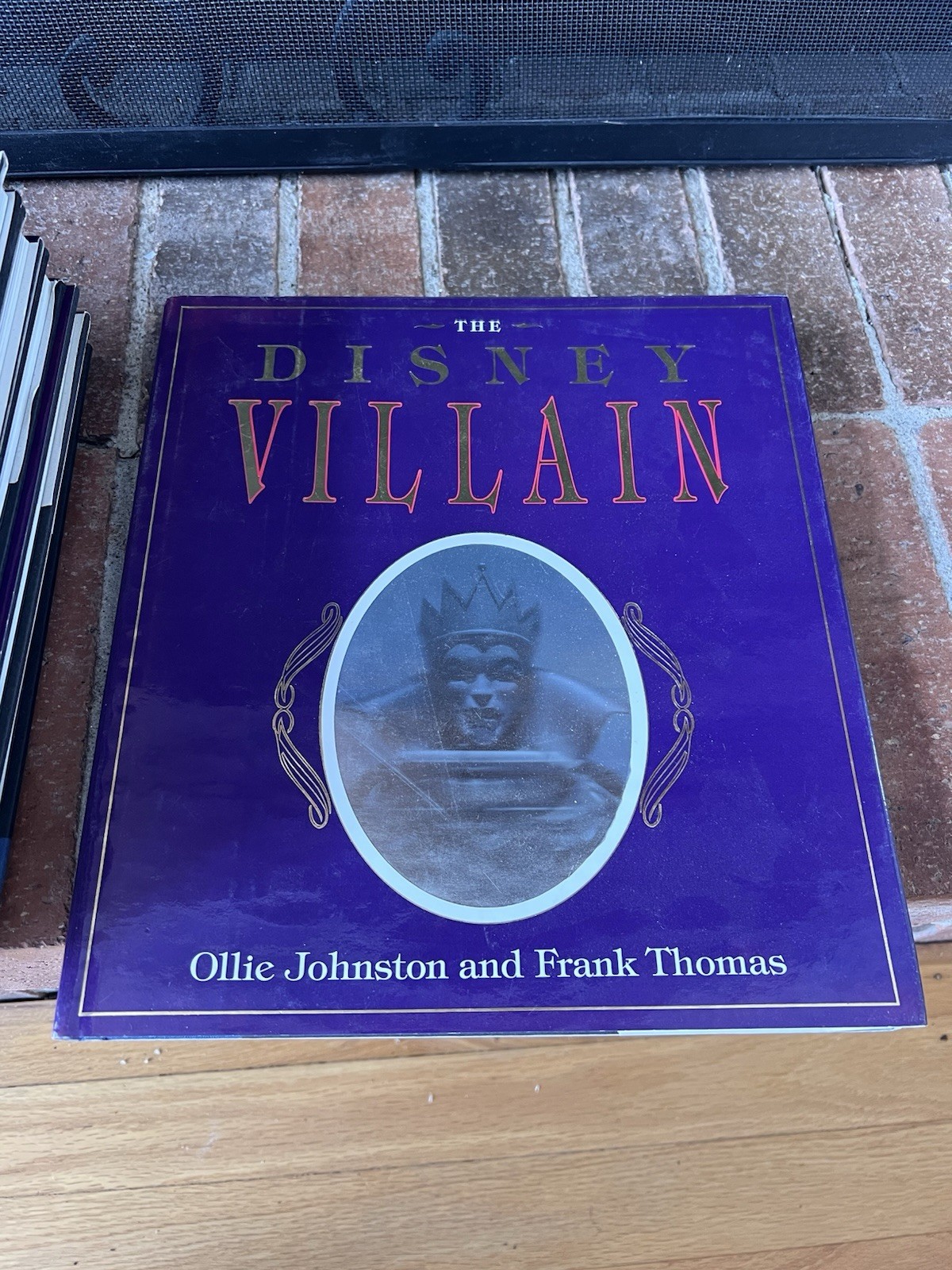 Disney Villain Signed Ollie Johnston Frank Thomas 1993 Hardcover 1 Book Rare