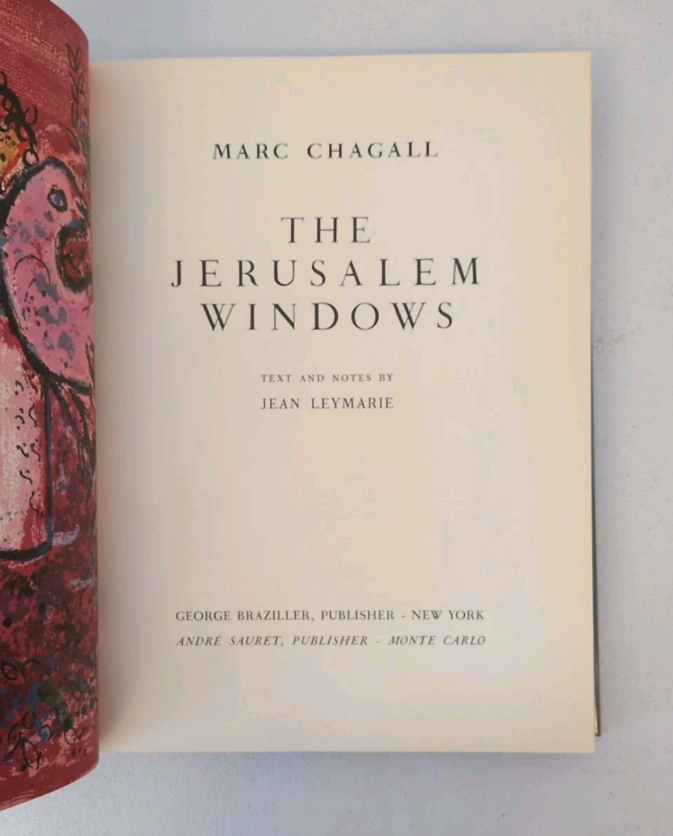 The Jerusalem Windows by Jean Leymarie (1962, George Braziller)