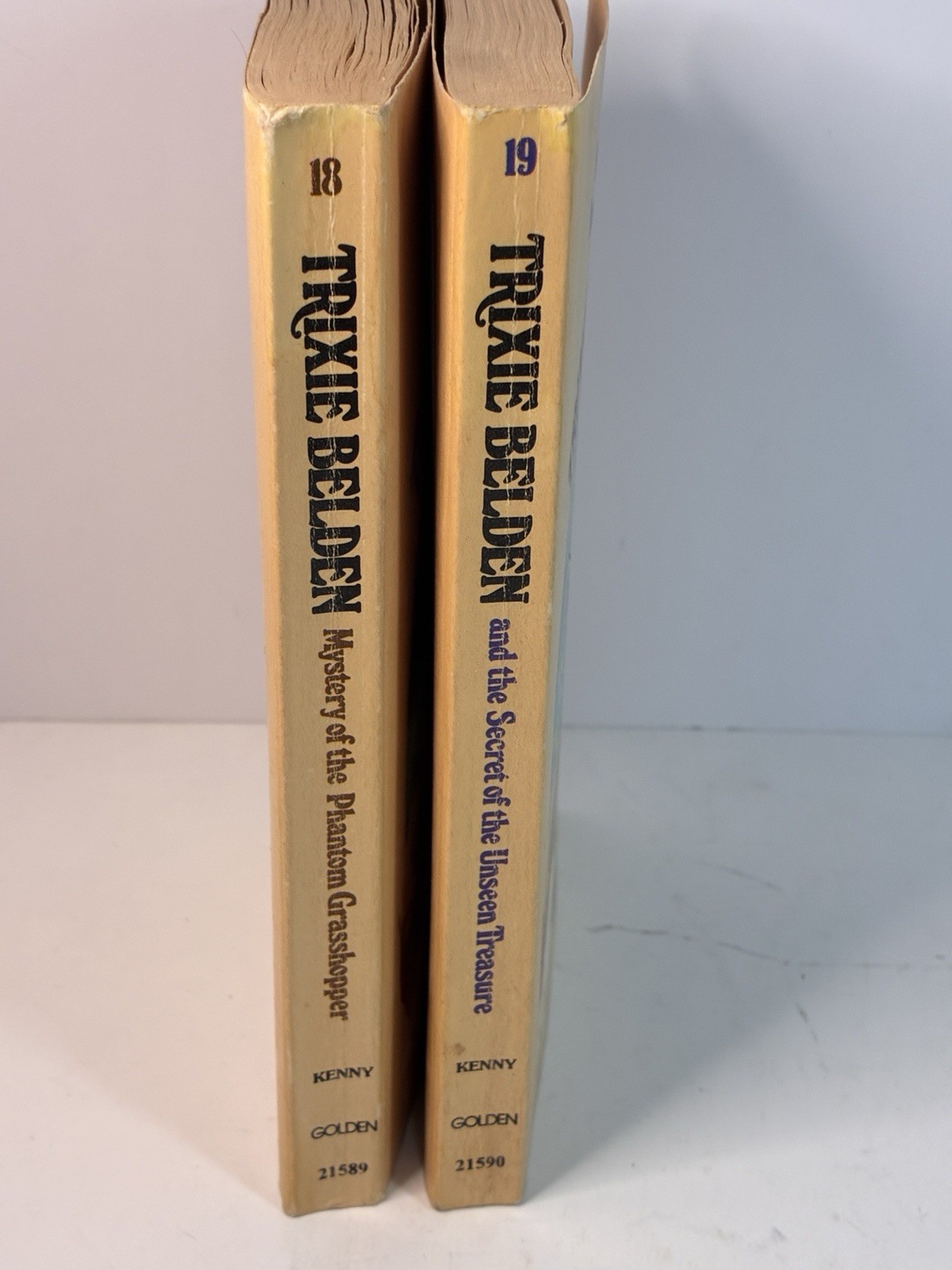 Whitman Trixie Belden books FREE SHIP Vintage Lot 4 HC and Paperback