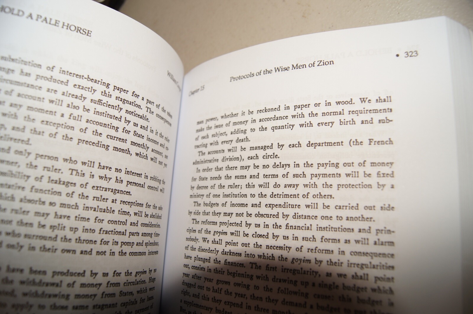 Behold a Pale Horse William Cooper Protocol of Z ILLUMINATI Skull & Bones SIGNED