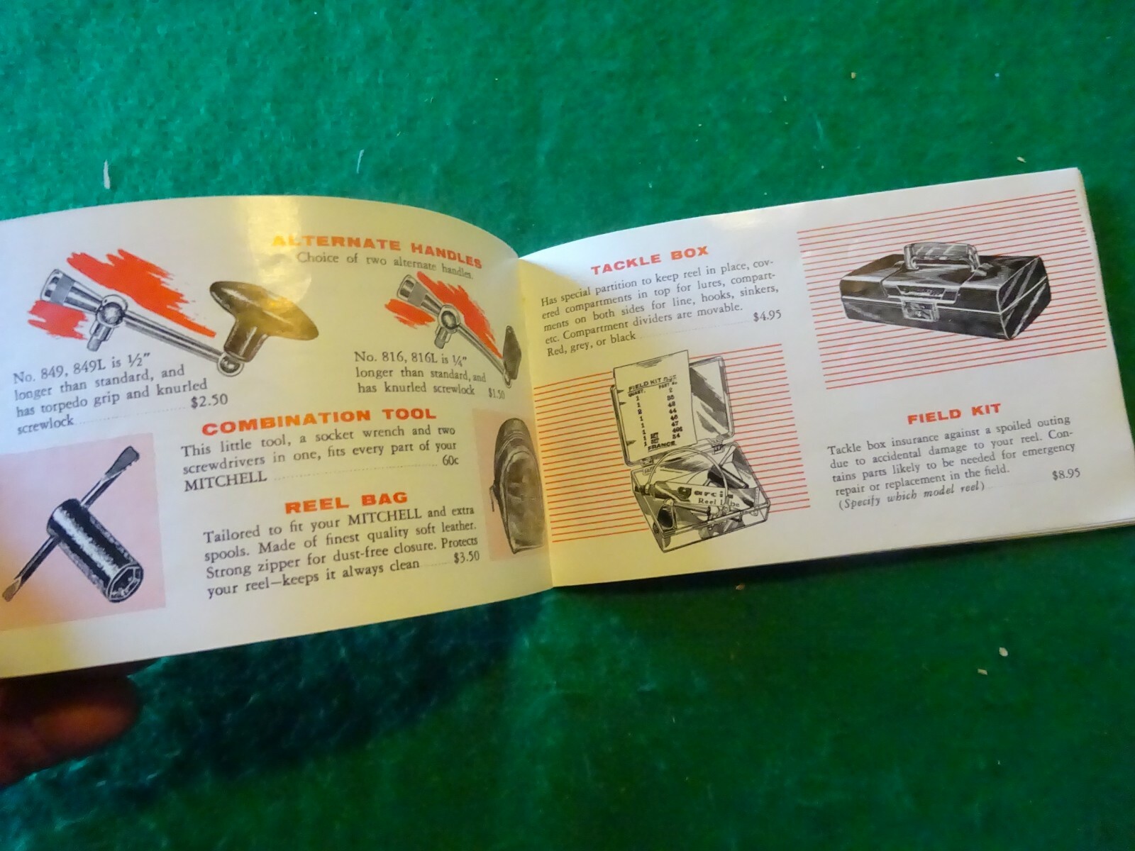 Vintage „Garcia“ Mitchell 300-301 -350 -351 63 pages info size 3 1/4″ x 5 5/8″