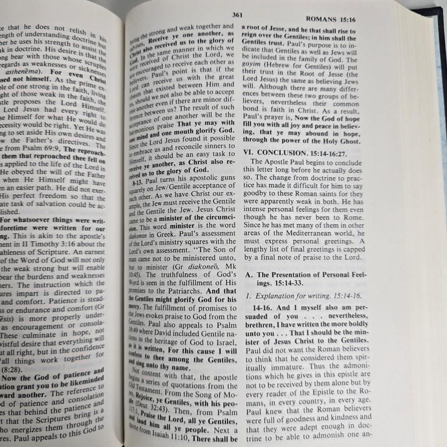 Liberty Commentary On The New Testament Jerry Falwell Kroll 1978 HB Vtg Book