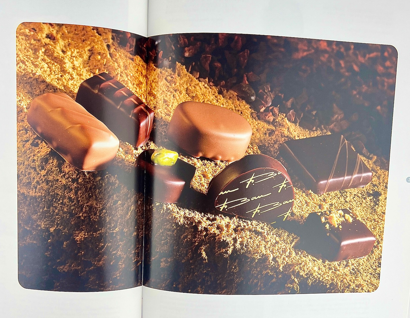 Au Coeur des Saveurs Frederic Bau Pastry Baking Cookbook French English Rare