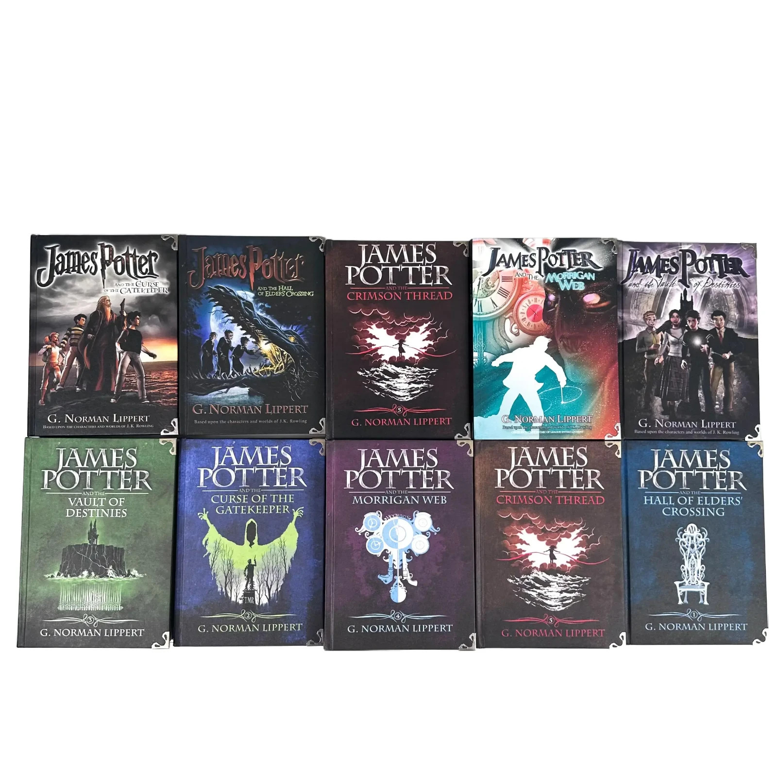 James Potter Books 1-5 Hardcover Magic Fantasy Series Choose Cover