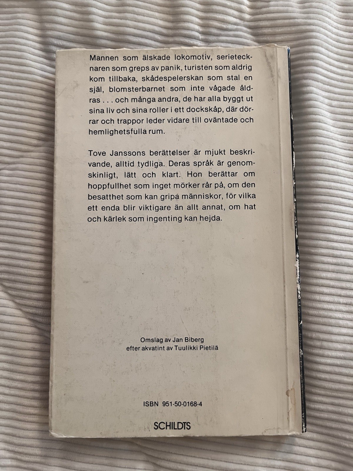 Tove Jannson – Dockskåpet rare Swedish Book Svenska please Look Misprint Read