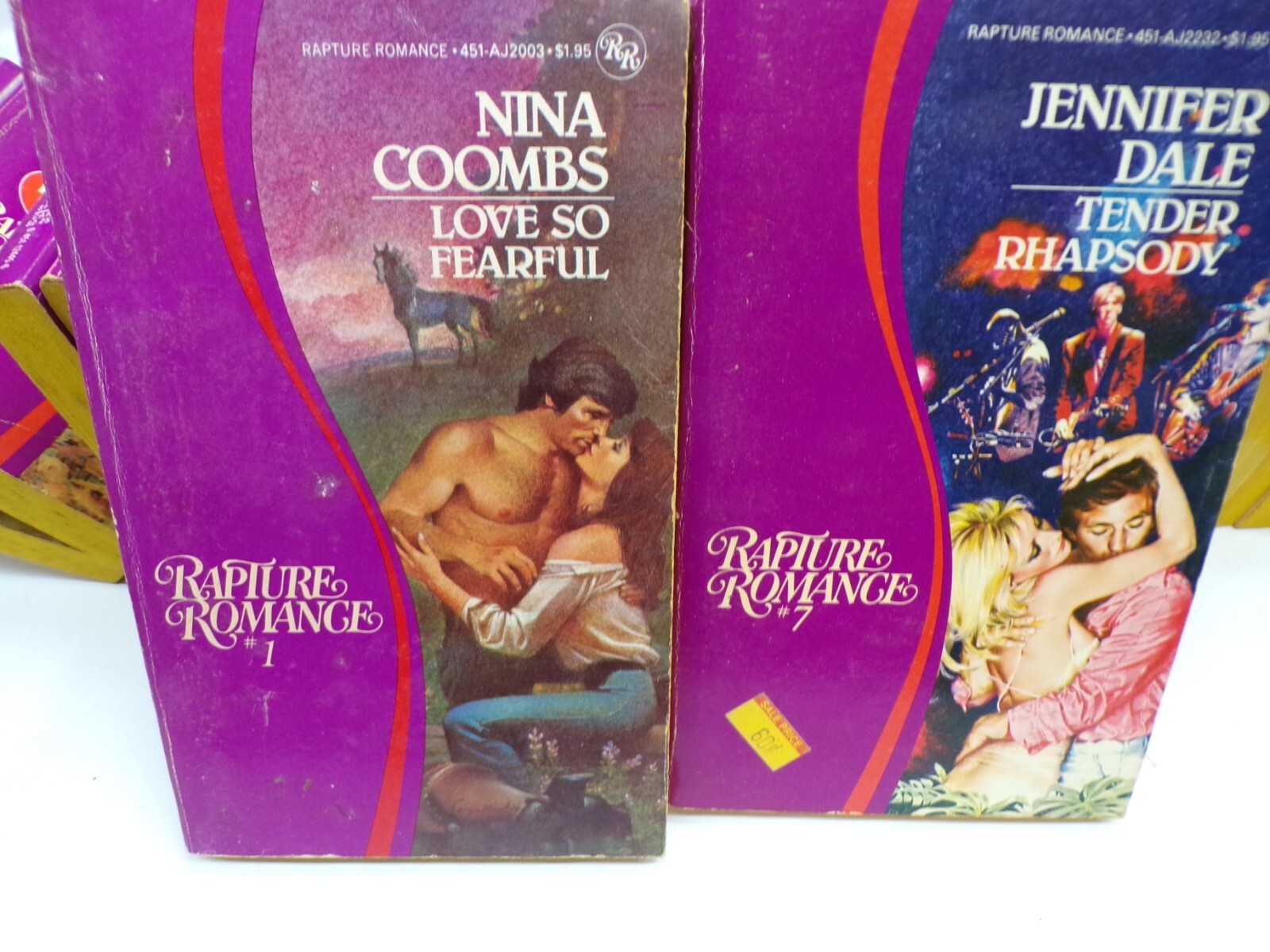 28 Rapture Romance Novels Multiple Titles Authors Numbers Paperback