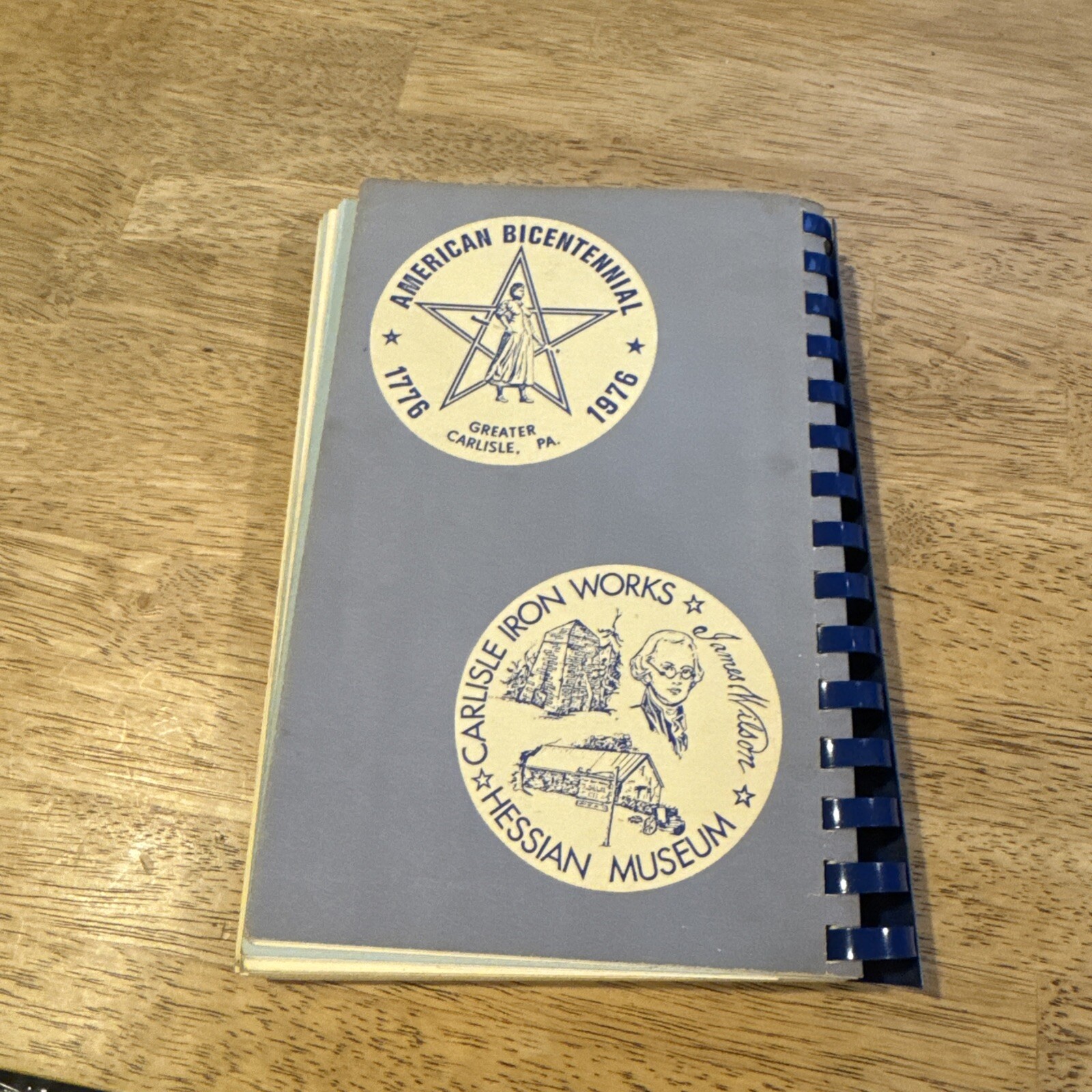 Carlisle Heritage ‘76 Cookbook A Bicentennial Collection 228 Pages Rare PA