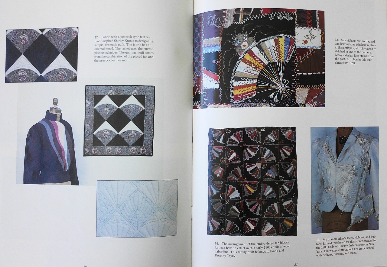 FANS A Collection Of Quilt Designs & Inspirations Jean Wells Book