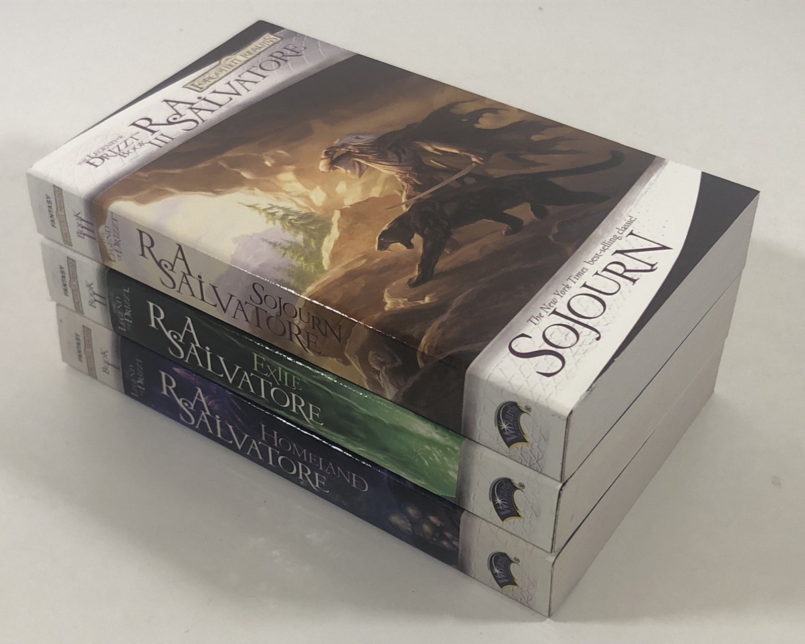 Legend of Drizzt by R. A. Salvatore (2007 Paperback) Book 1, 2, 3
