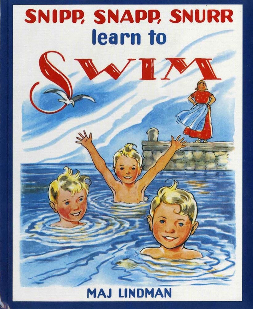 Snipp, Snapp, Snurr Learn to Swim – Lindman, Maj – Good – See condition note…