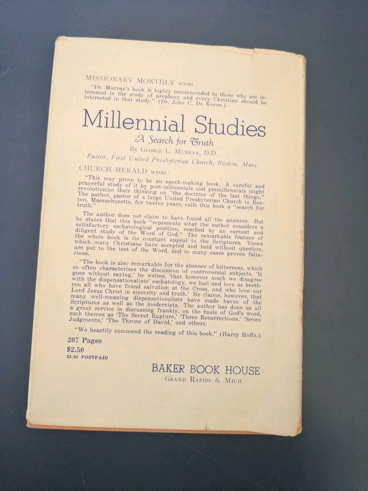 The High Points of Calvinism by Bastian Kruithof – Baker Book House, 1949