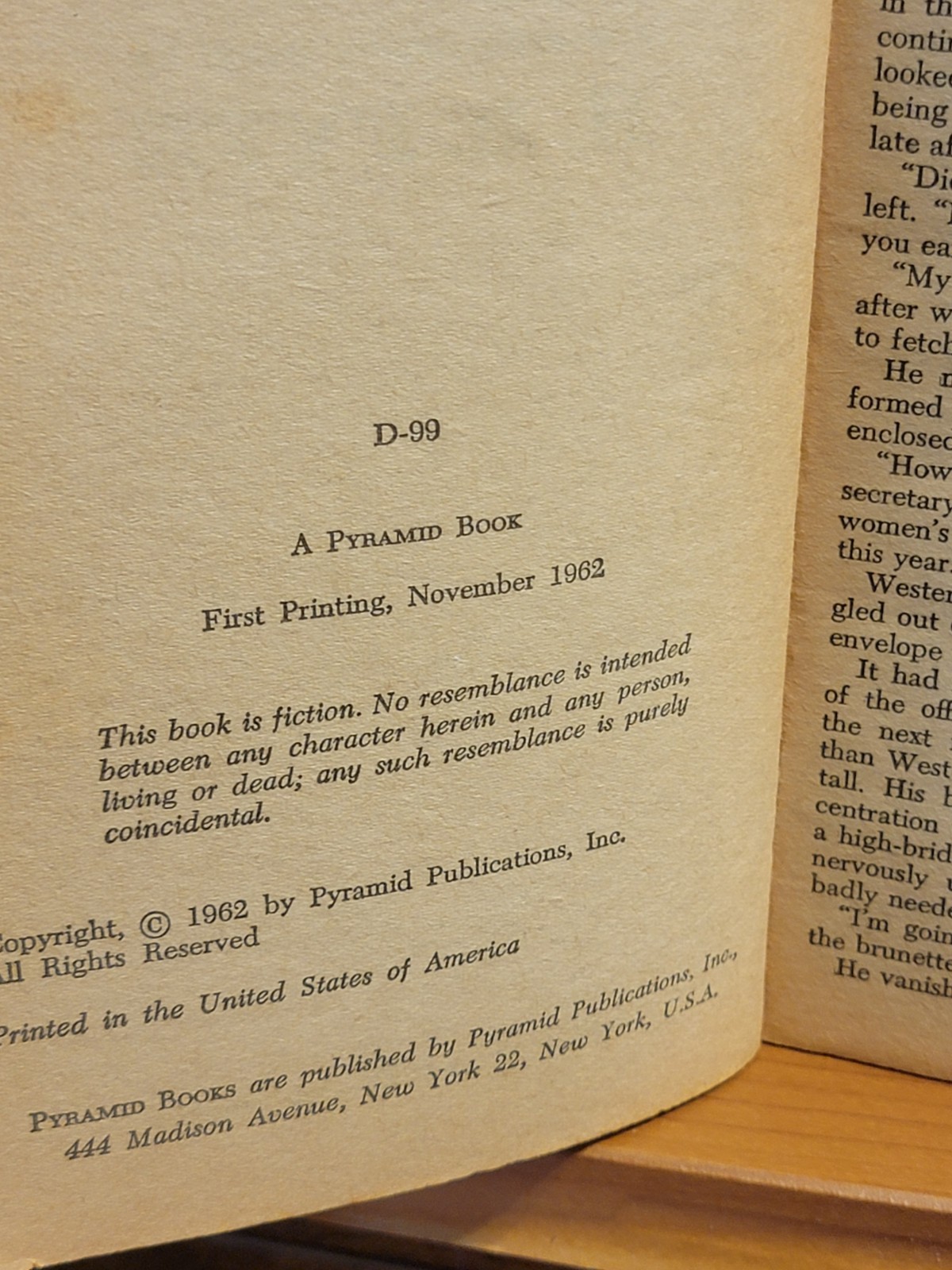 D-99 by H.B. Fyfe Pyramid F-794 1st Printing 1962