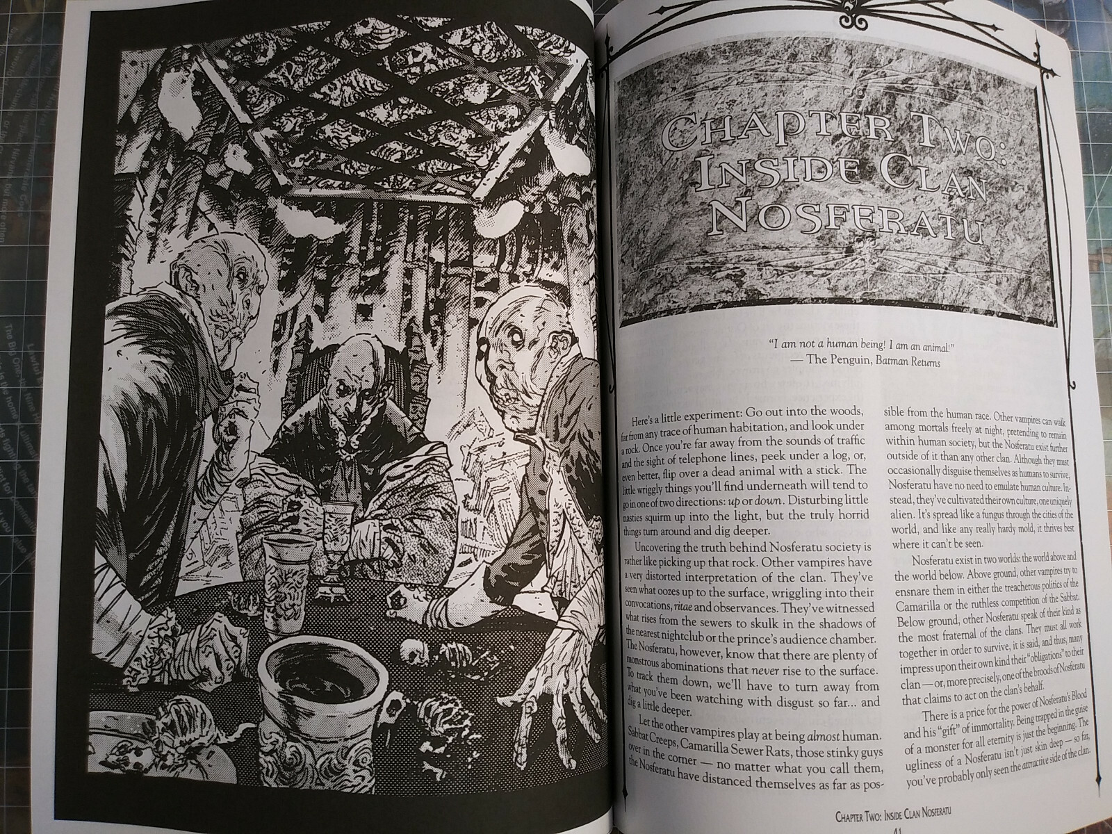 Nosferatu – Revised Edition – Clanbook (Vampire the Masquerade) White Wolf