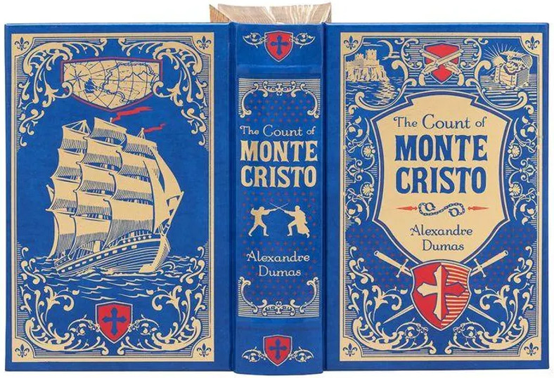THE COUNT OF MONTE CRISTO by Alexandre Dumas ~SEALED~ BRAND NEW~ LEATHERBOUND ~