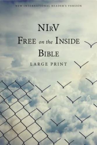 NIrV, Free on the Inside Bible, Large Print, Paperback, Zondervan, New Book