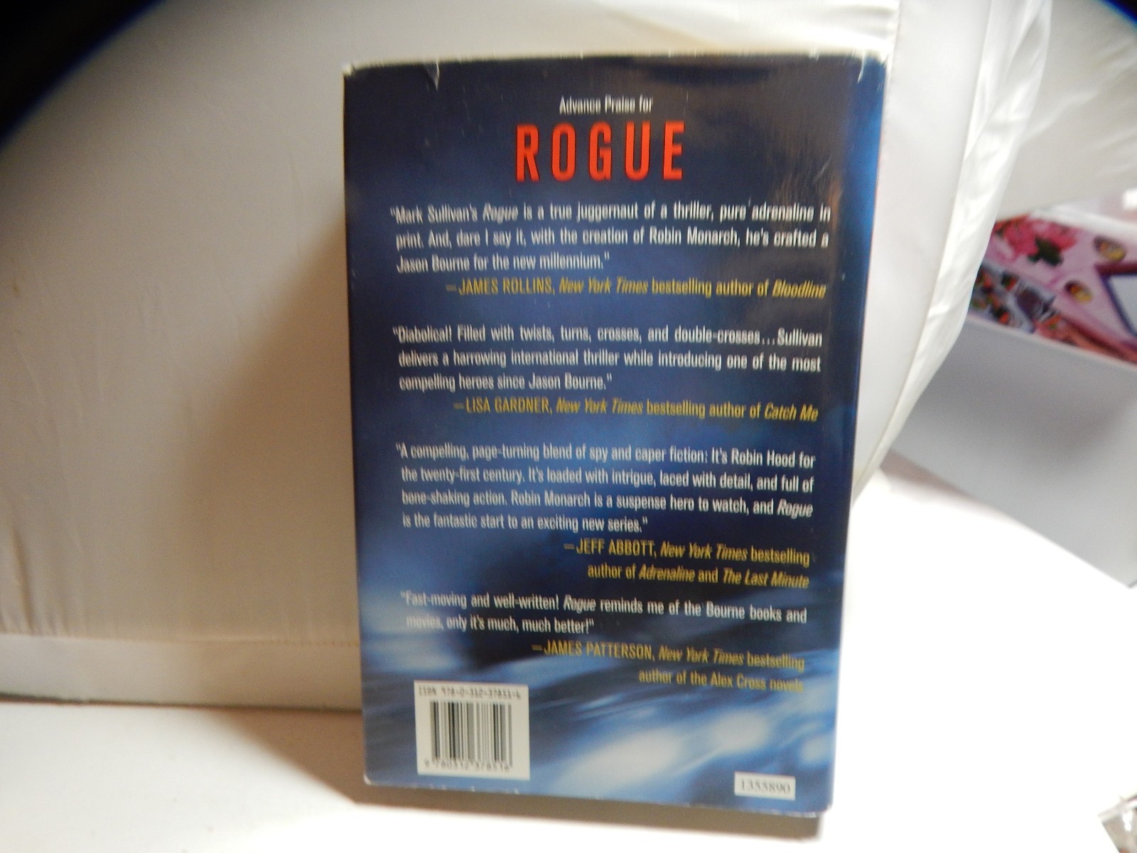 Lot of 3 MARK SULLIVAN HCDJ Books Rogue/Outlaw/Thief Robin Monarch Series