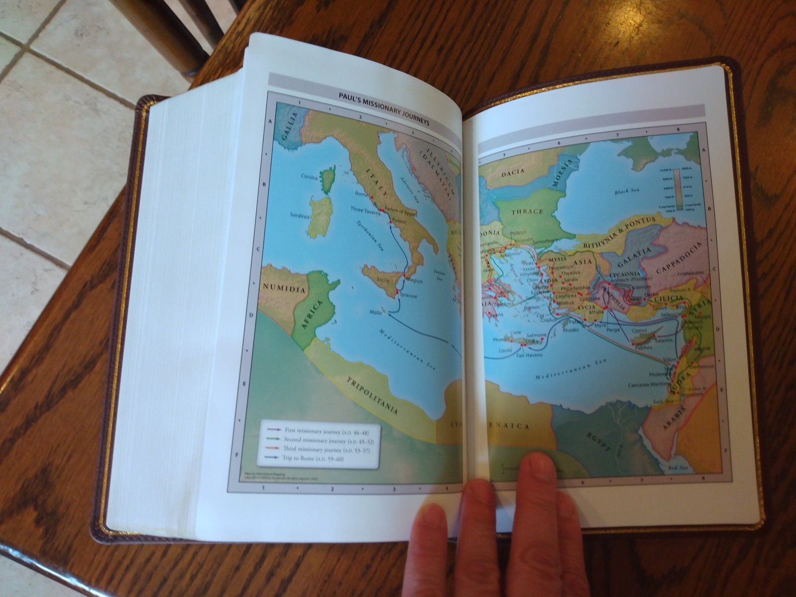 NASB 1995 Heritage Bible – $79.99 Retail – Brown LeatherSoft