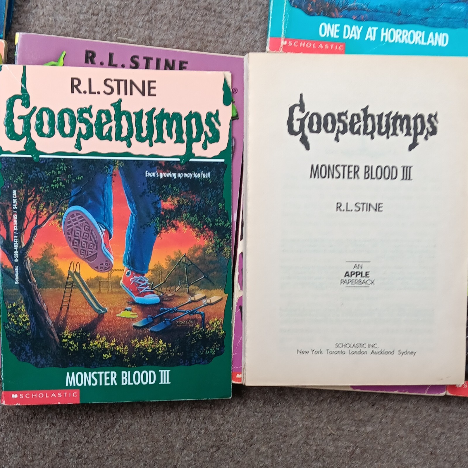 Goosebumps R.L. Stine Paperback Book Lot READ DESCRIPTION 42 BOOKS