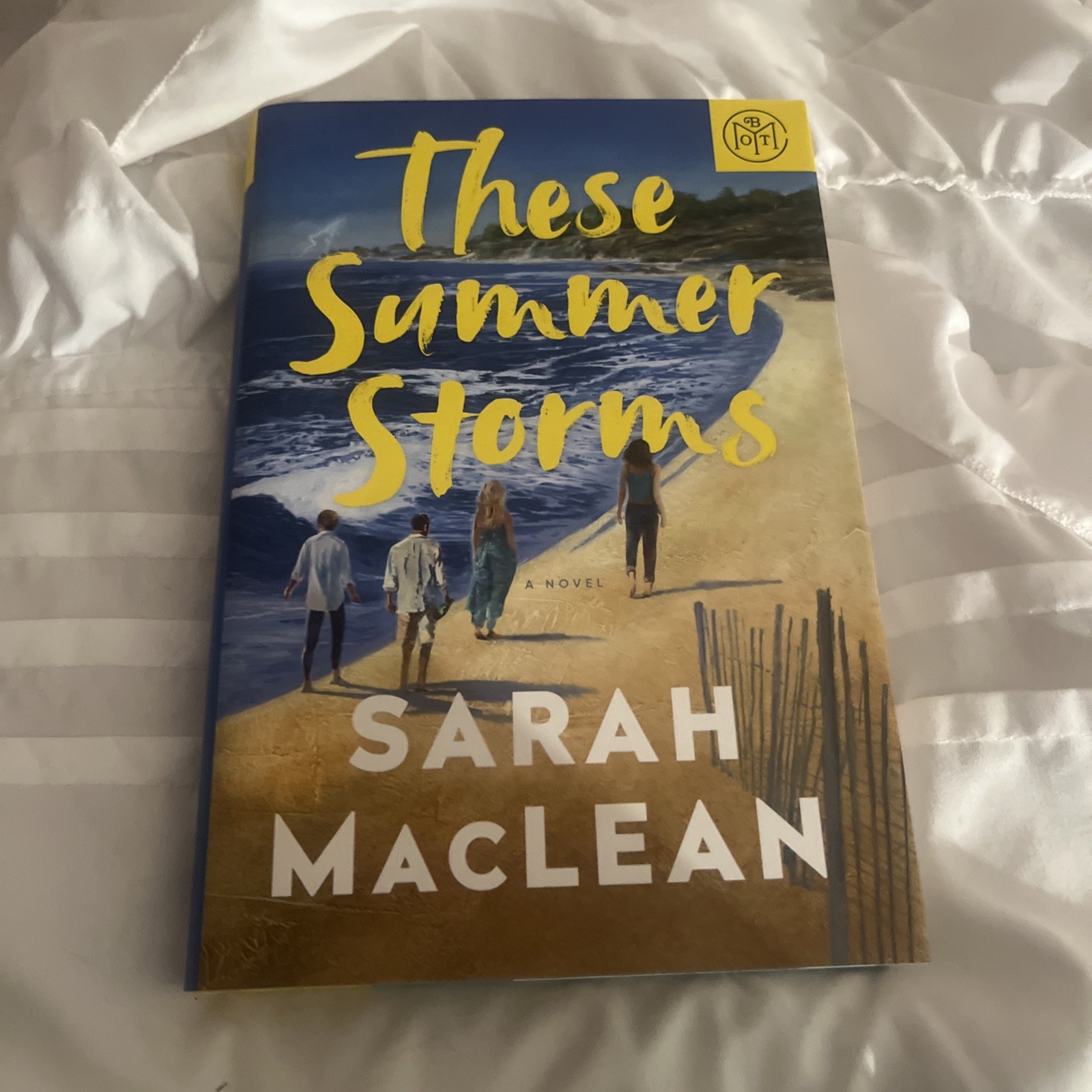 THESE SUMMER STORMS : A Novel by Sarah MacLean Hardcover BOTM July 2025 Like New