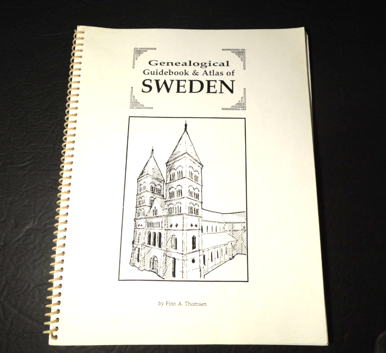Genealogical Guidebook & Atlas of Sweden Finn Thomsen 1981 Paperback 115 pp.