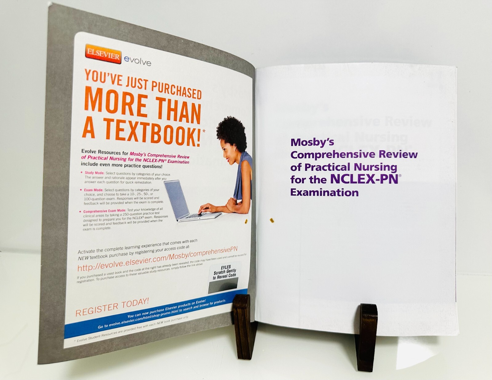 Mosby’s Comprehensive Review for NCLEX-PN 17th Ed by Eyles – Unused Code, GOOD