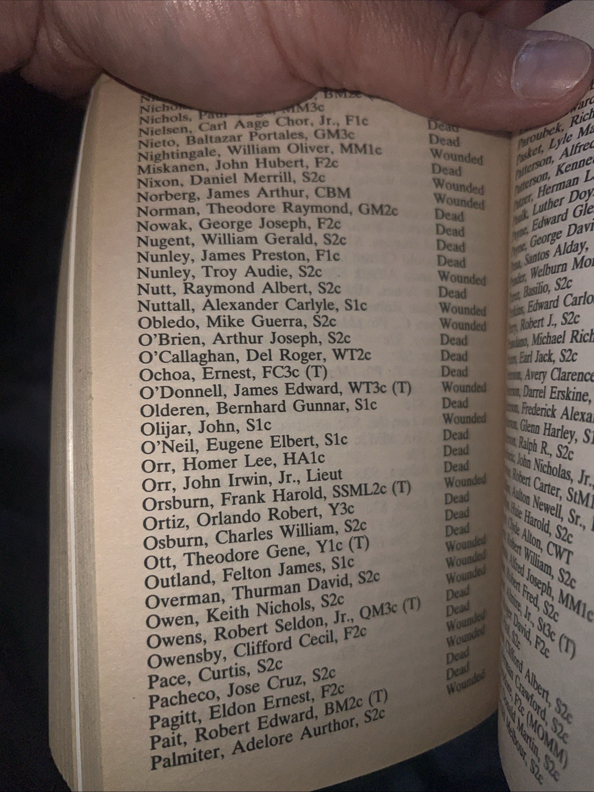 Ordeal by Sea: The Tragedy of the U.S.S. Indianapolis SIGNED by 2 Survivors