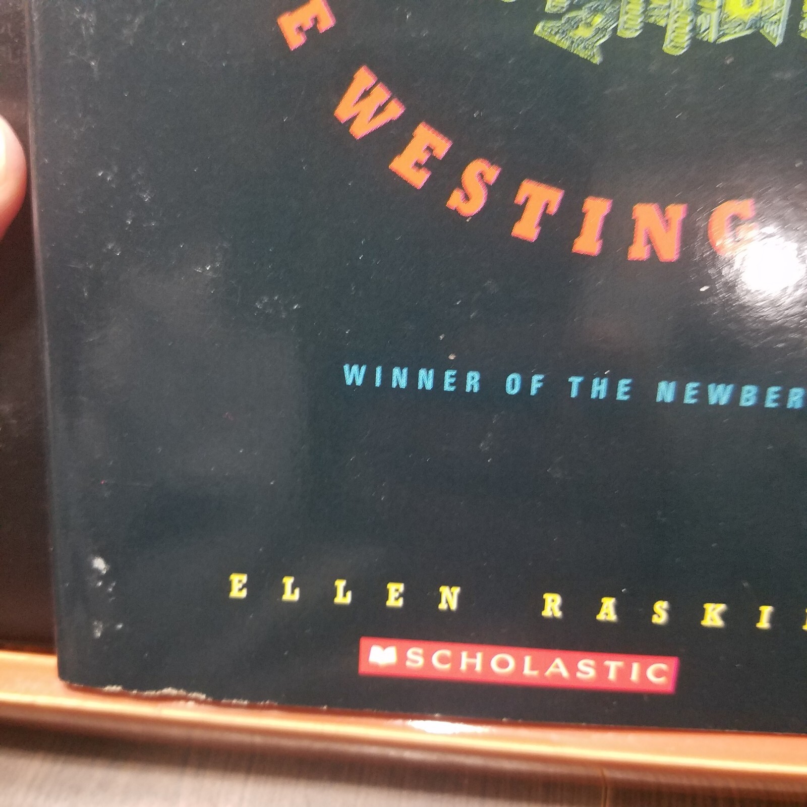 The Westing Game By Ellen Raskin -Paperback USED VERY GOOD SCHOLASTIC