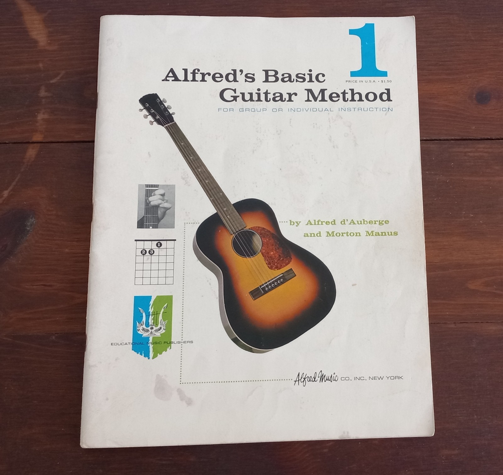 Vintage 1959 Alfred’s Basic GUITAR Method #1 47 Pages