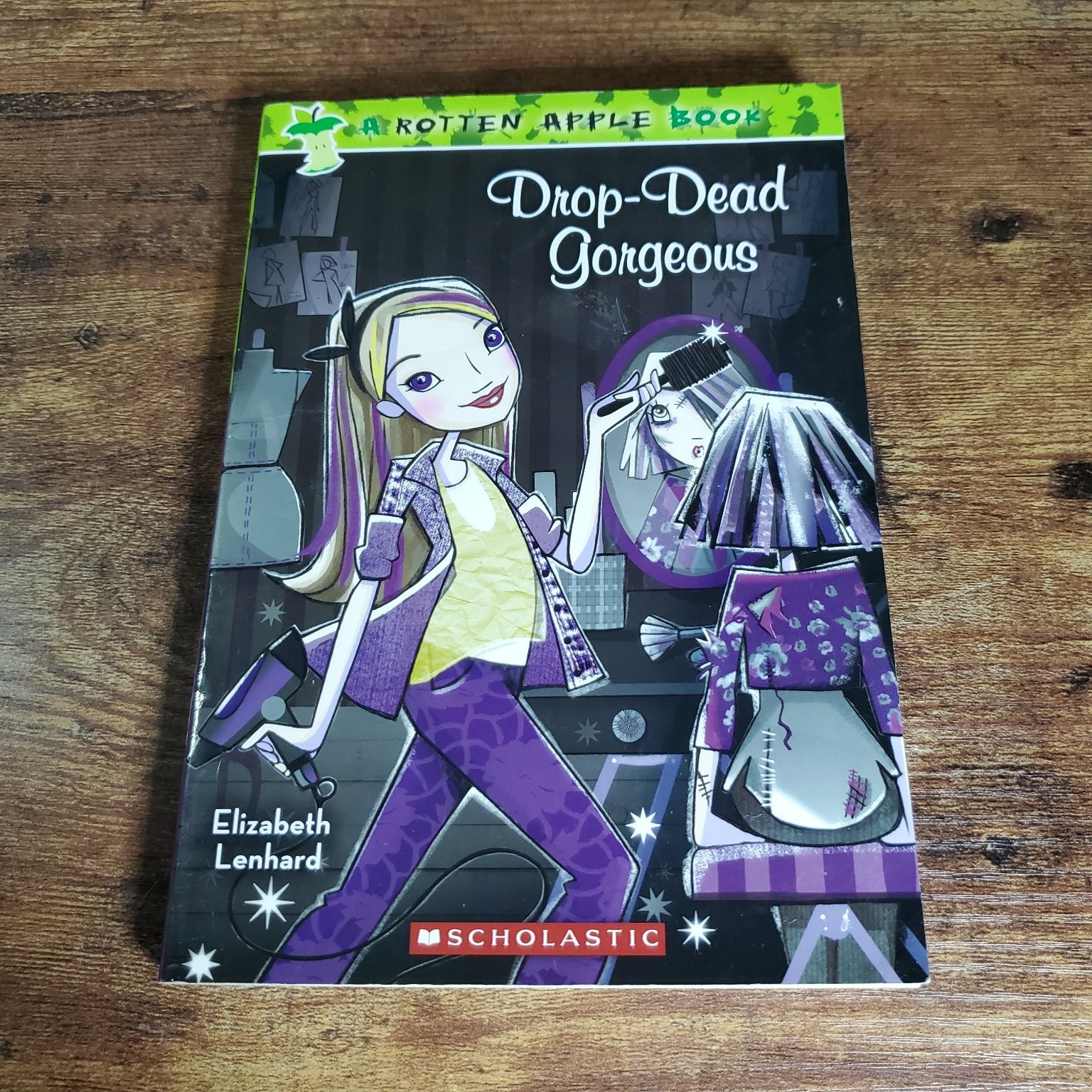 Rotten Apple Books Lot Zombie Dog Drop-Dead Gorgeous Scholastic Horror