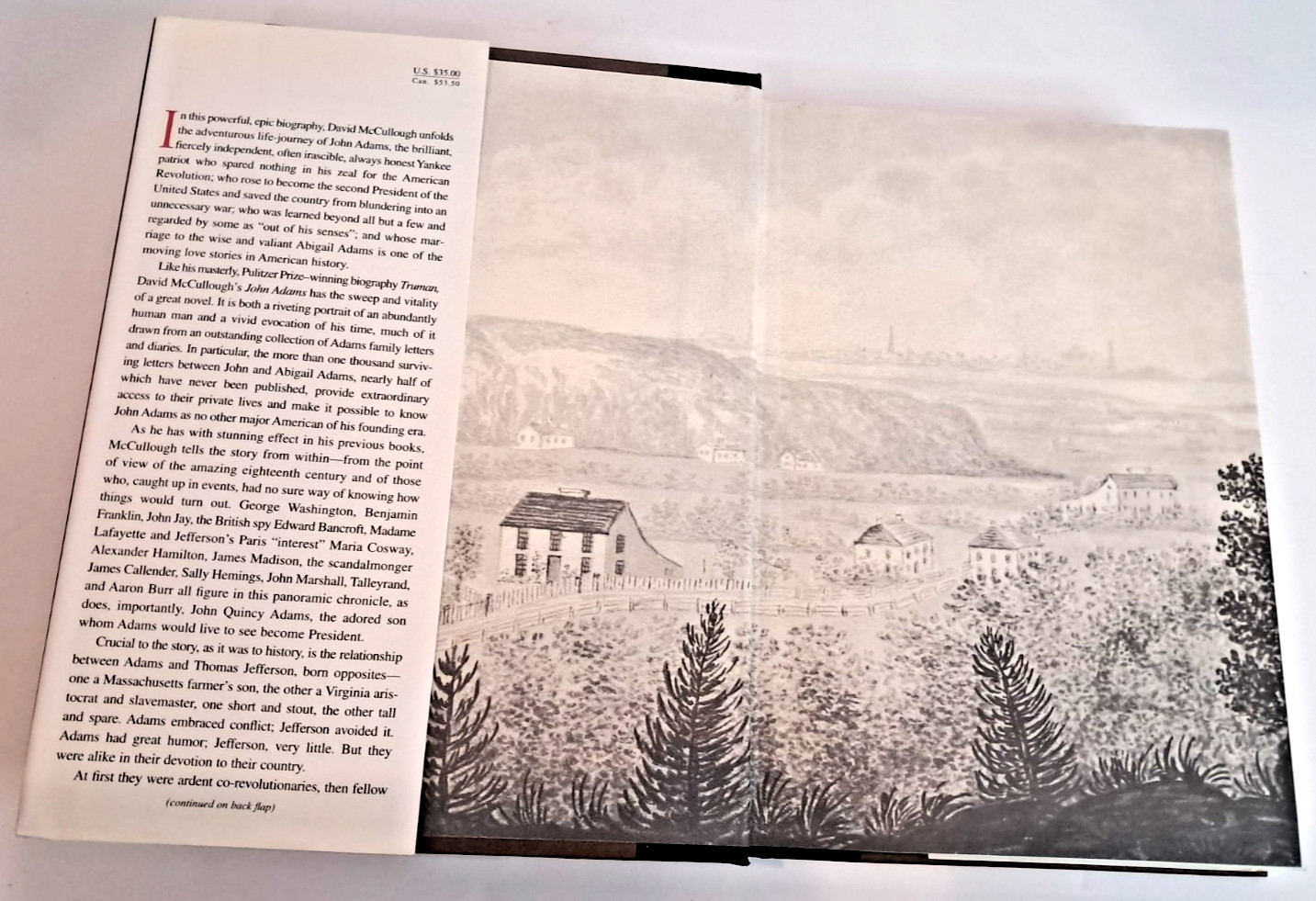 ‚SIGNED‘ John Adams by David McCullough (2001) 1st Edition M2