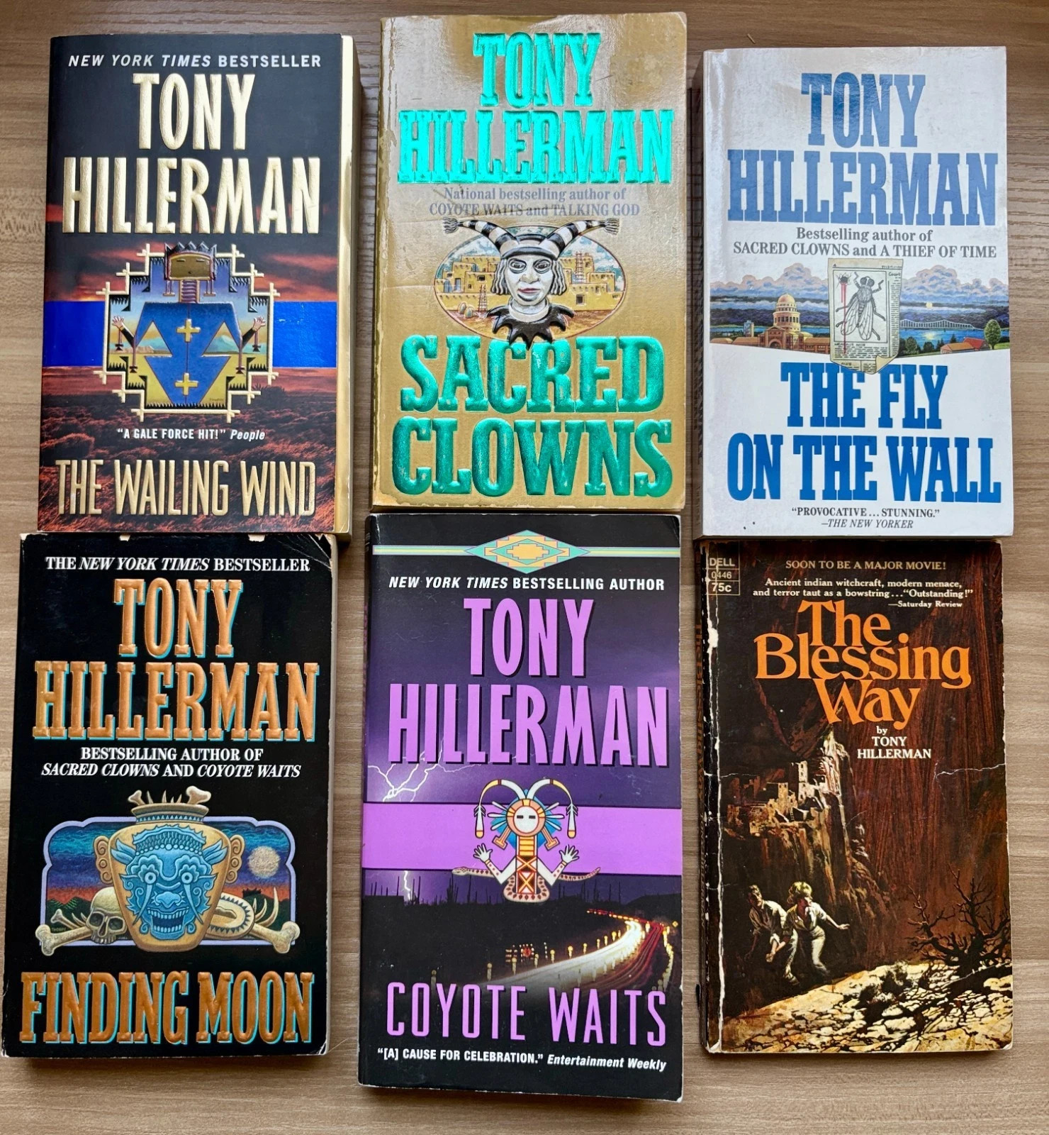 Tony Hillerman Paperback Books Choose Your Book Leaphorn Chee Mystery Thriller