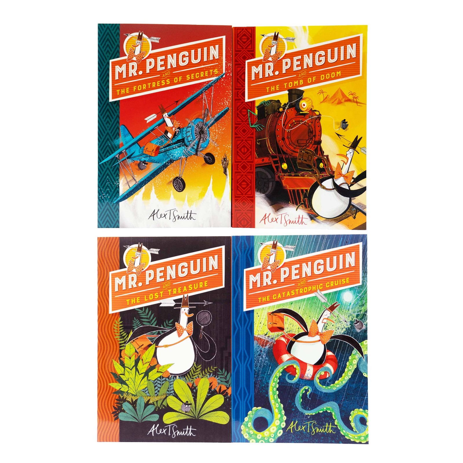 Mr. Penguin Series by Alex T. Smith 4 Books Box Set – Age 6-9 – Paperback