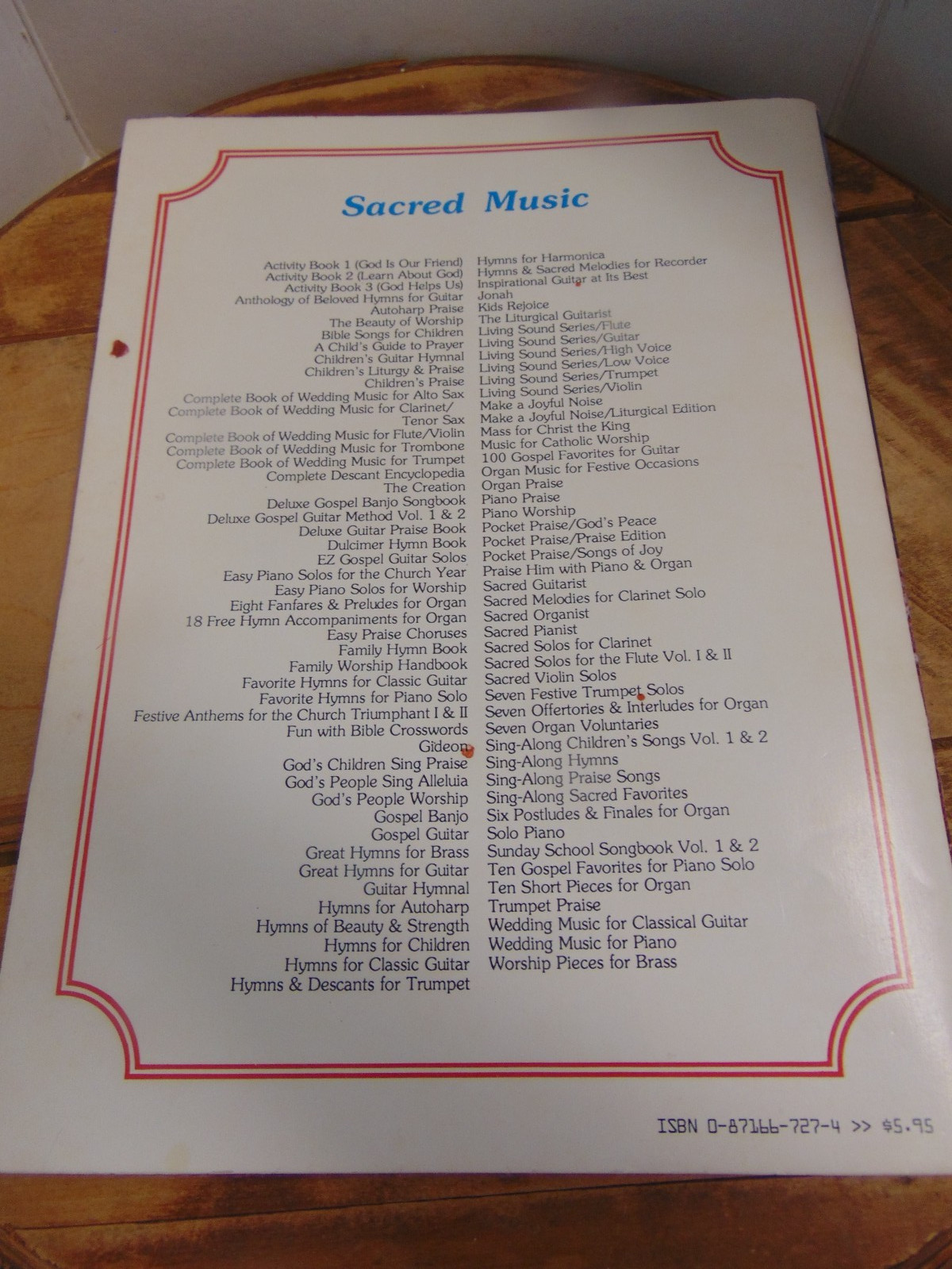 The Dulcimer Hymn Book by Bud & Donna Ford Mel Bay Publication 72 pages
