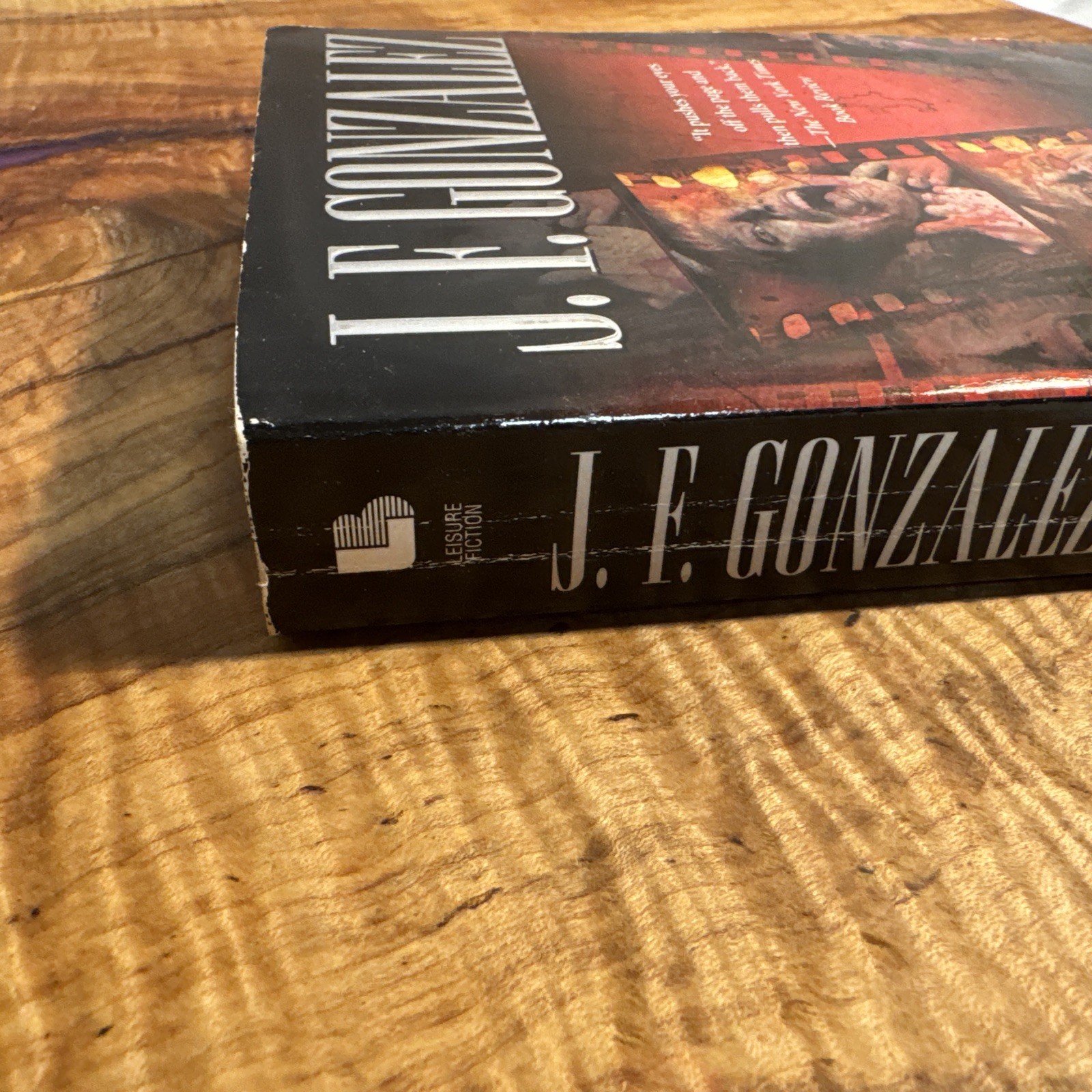 Survivor by J F Gonzalez Signed Horror Paperbacks from Hell